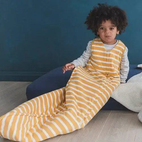 Woolbabe 3-Seasons 3-24 Months Front Zip Sleeping Bag - KOWHAI - Babyonline