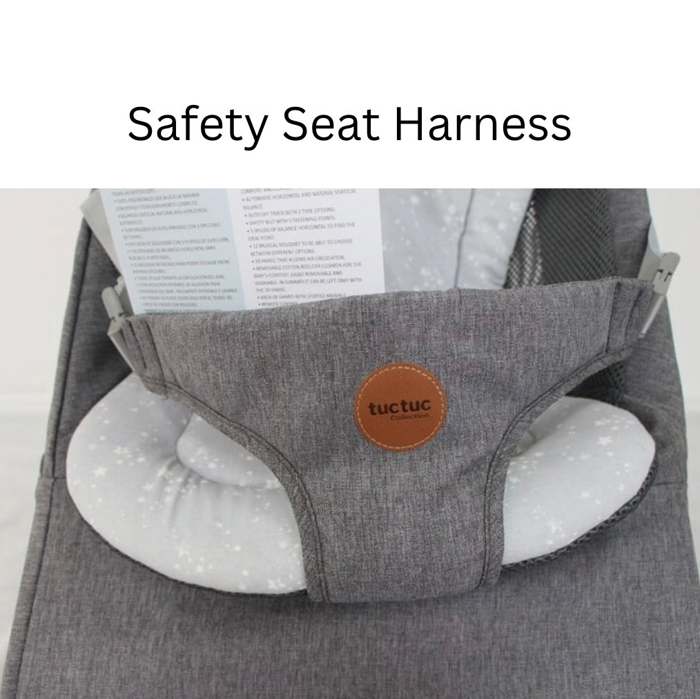 The Muve Electric Swinging Bouncer with Melodies and Recline