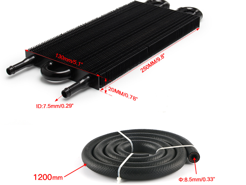 Oil Cooler Kit 4 Pass