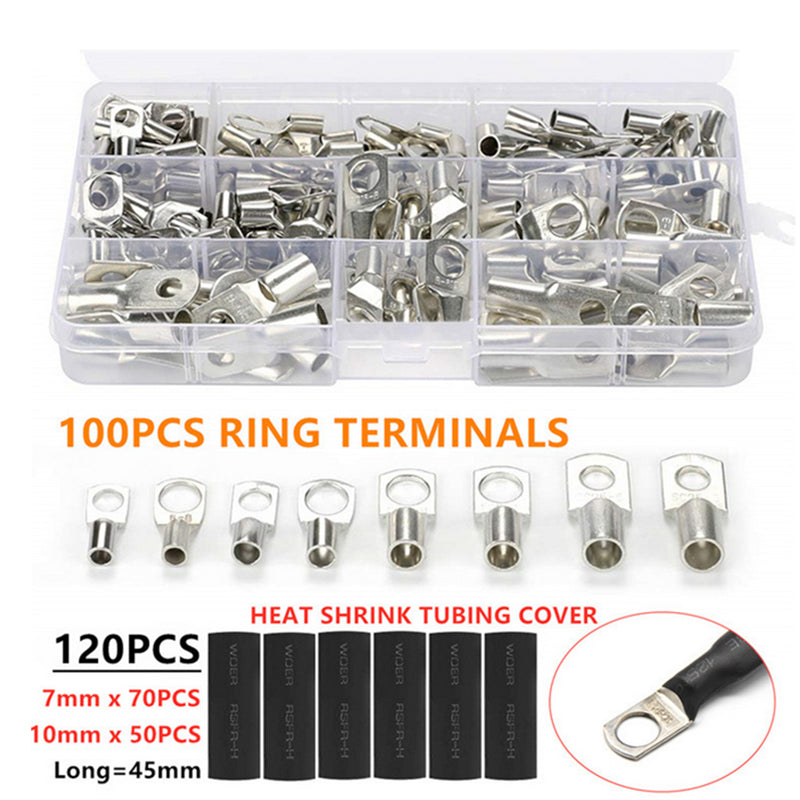 Battery Copper Crimp Terminals Cable Lug