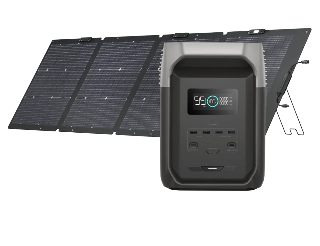 EcoFlow DELTA 3 (1500) + 220W Solar Panel Bundle