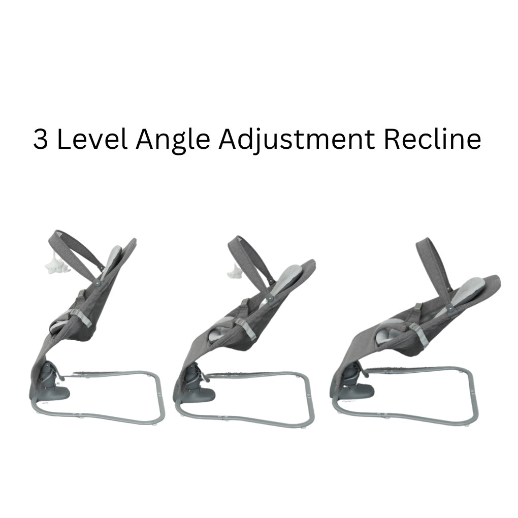 The Muve Electric Rocker Swinging Bouncer with Melodies and Recline