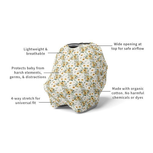 Mod & Tod - 5 in 1 Multi Use Cover