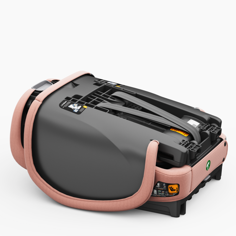 Baby Brightness AirGo Lightweight Compact Travel Pram and Travel Portable Booster Car Seat Pink
