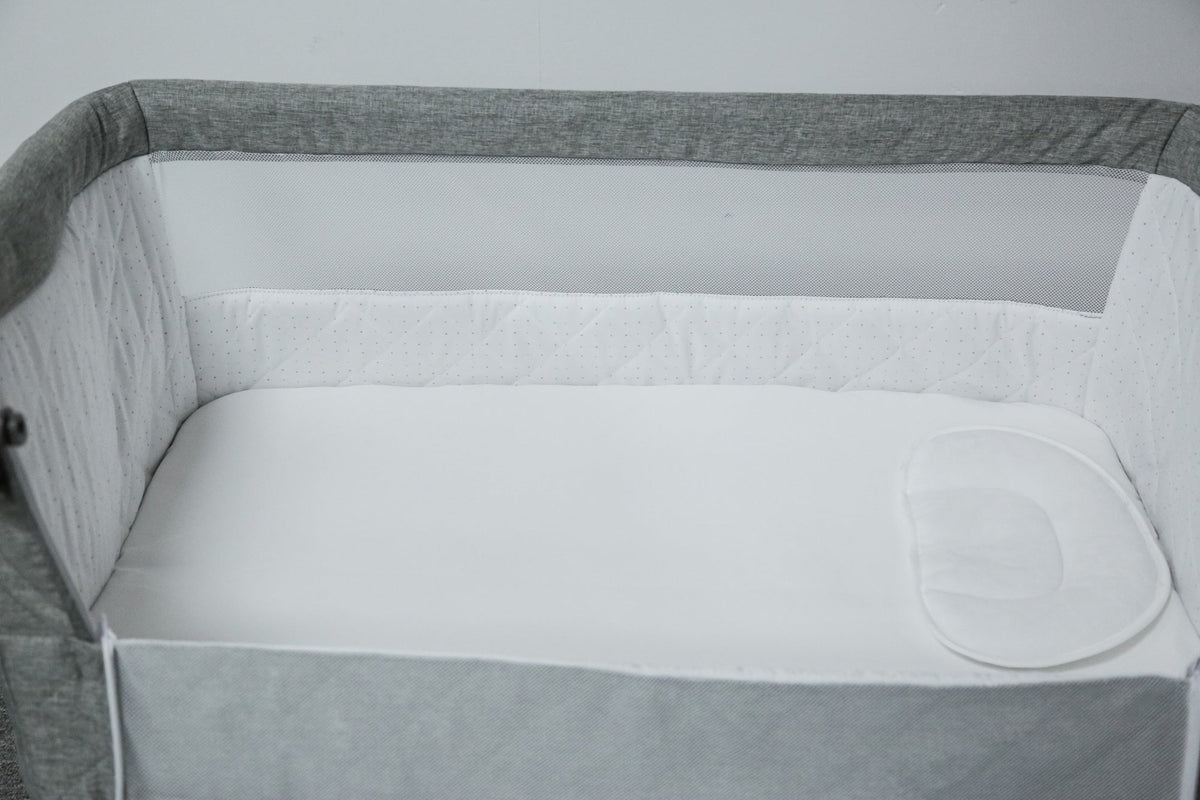 Pre-order Baby Brightness ZYLA Electric Baby Bassinet Bedside Sleeper – Grey