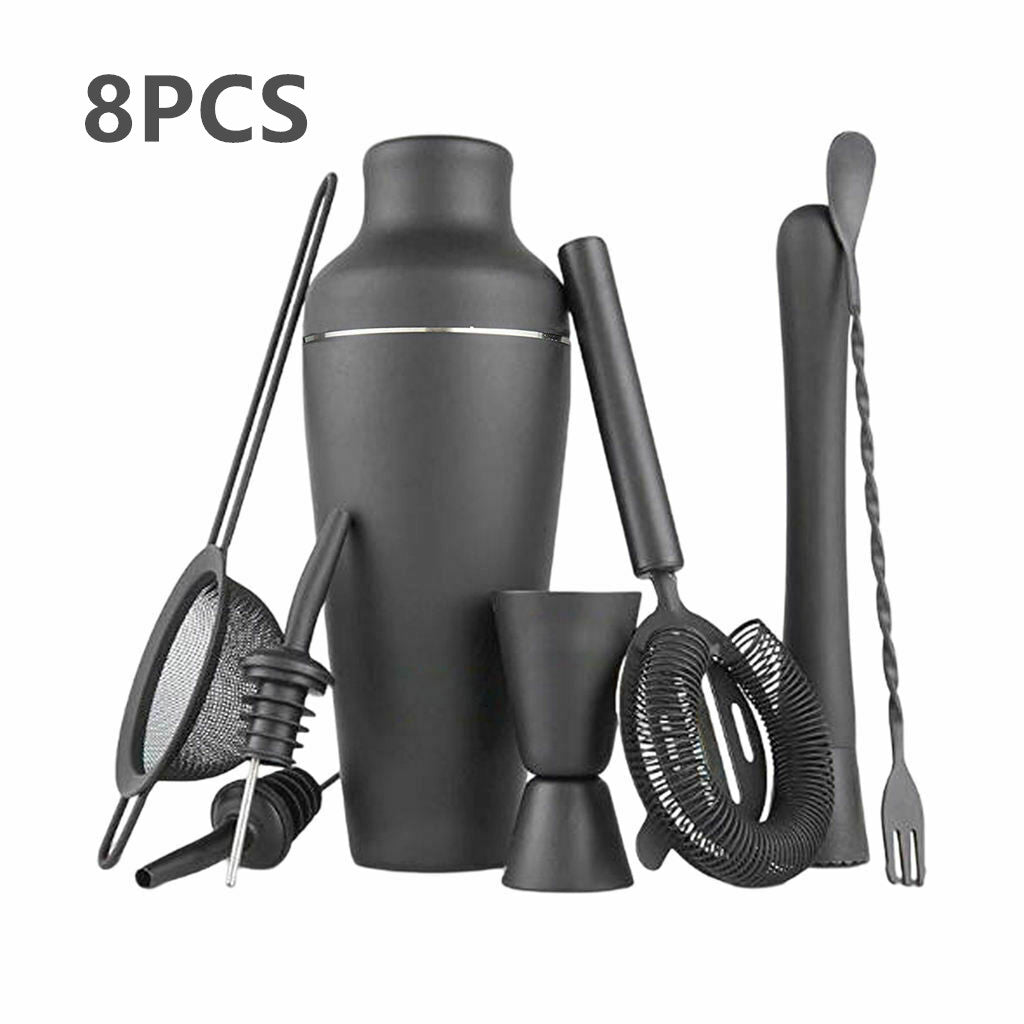 8PCS Cocktail Shaker Set