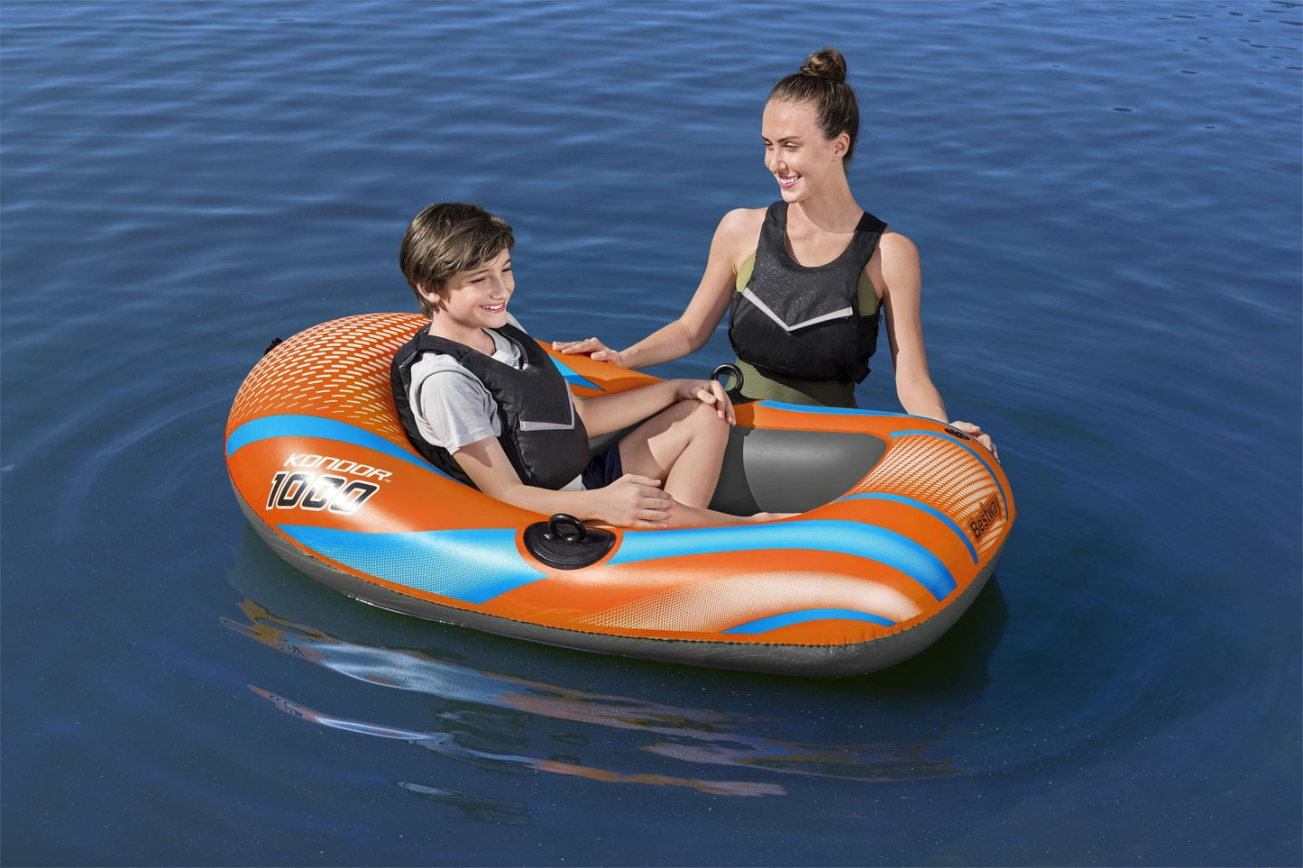 Bestway 149x85cm One Person Inflatable Kayak with Repair Patch