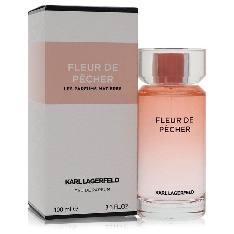 Fleur De Pecher Eau De Parfum Spray by Karl Lagerfeld 100 ml