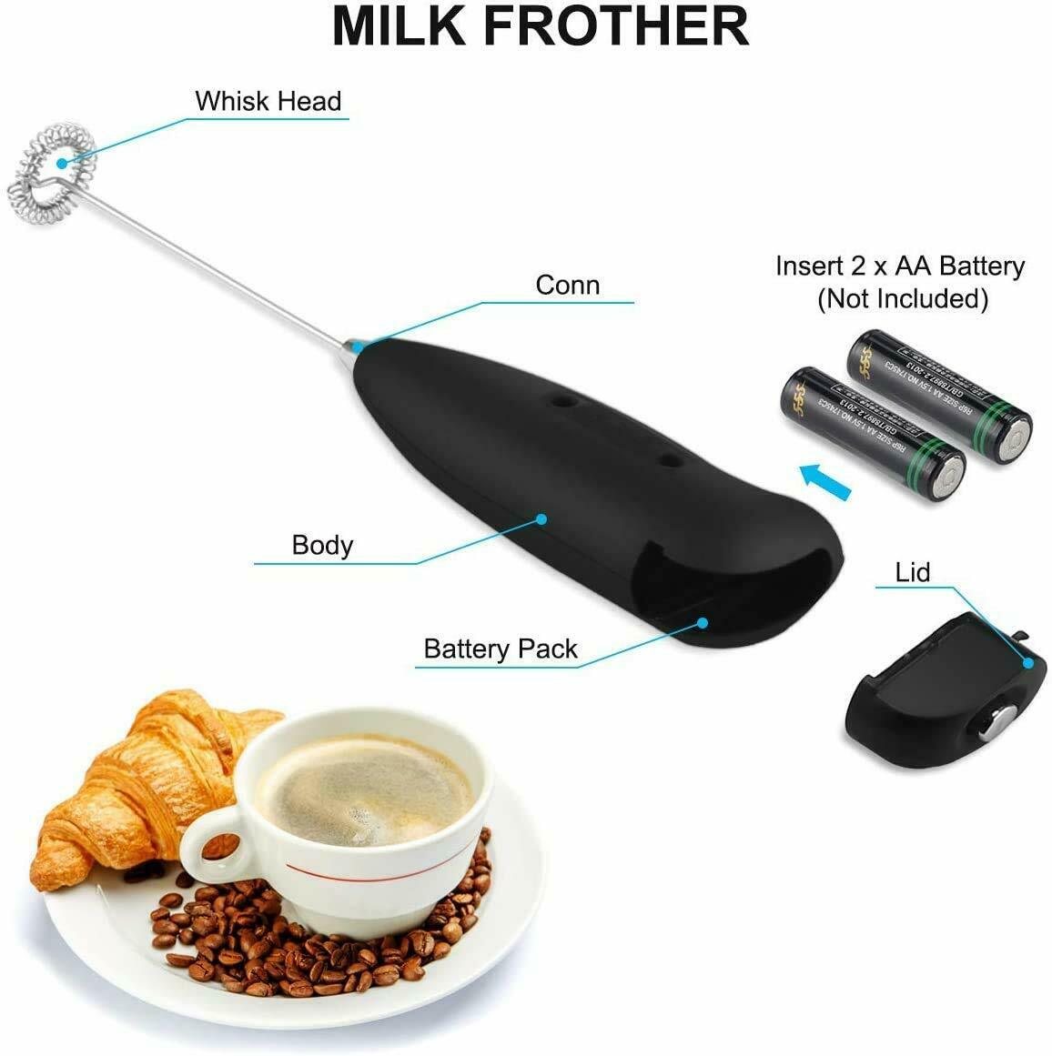 Milk Frother Coffee Mixer Foam Maker Hand Blender