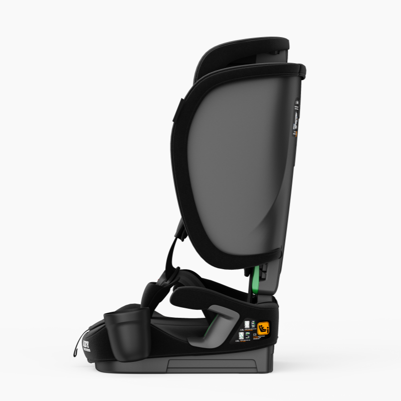 Baby Brightness AirGo Lightweight Compact Travel Pram and Travel Portable Booster Car Seat Black