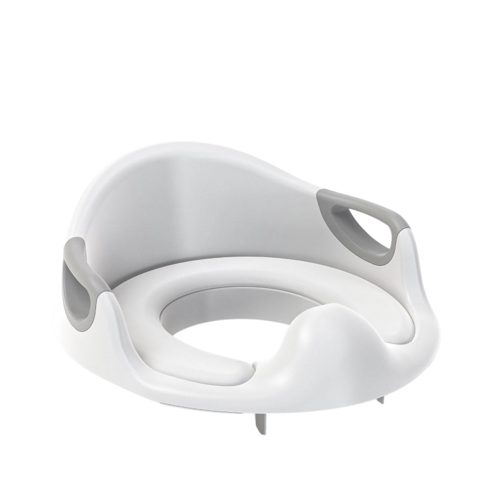 ComfortGrip Baby Toilet Training Seat – White & Grey