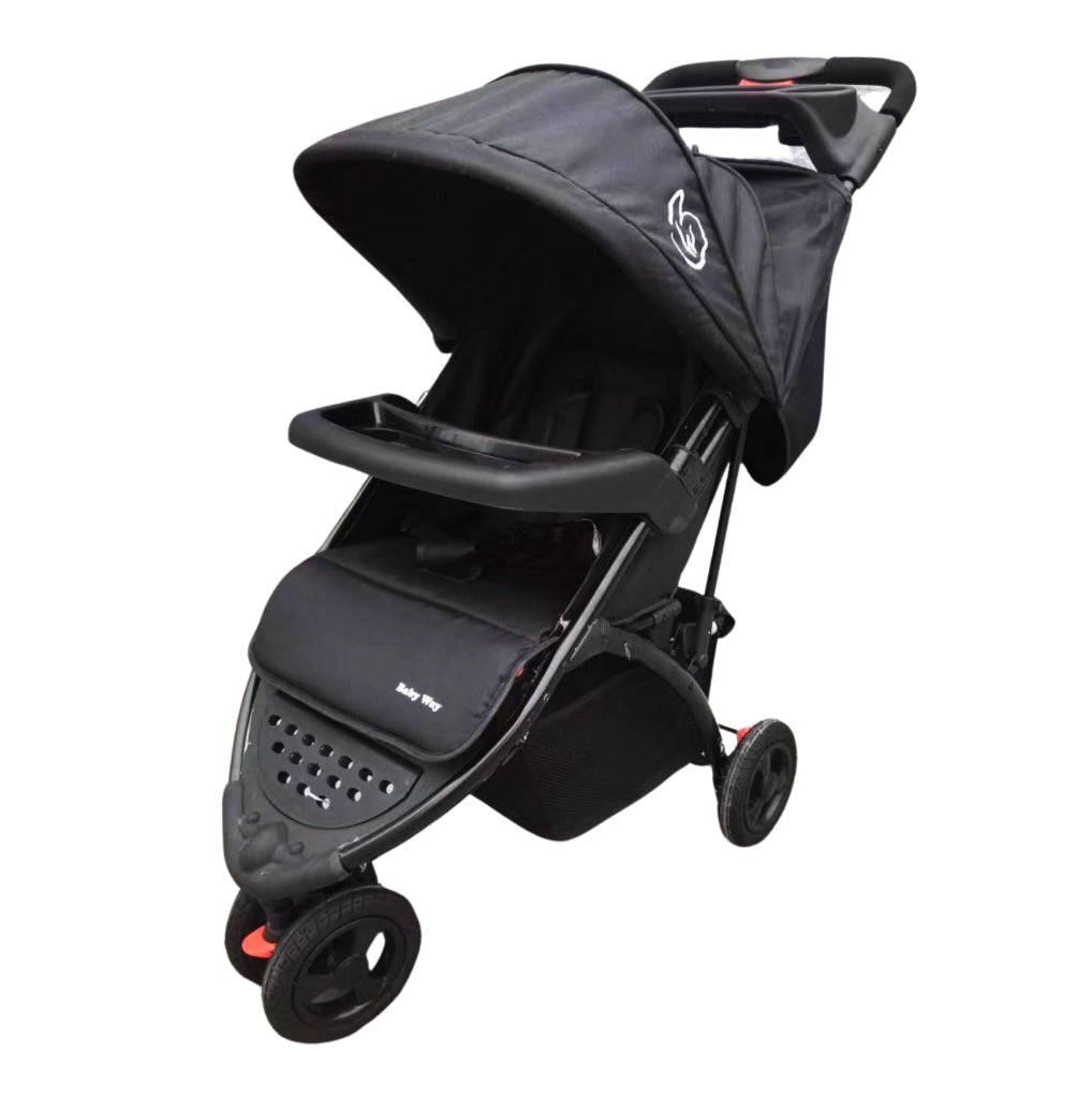 Agile 3-Wheel Compact Stroller + Food Tray + Parents Tray