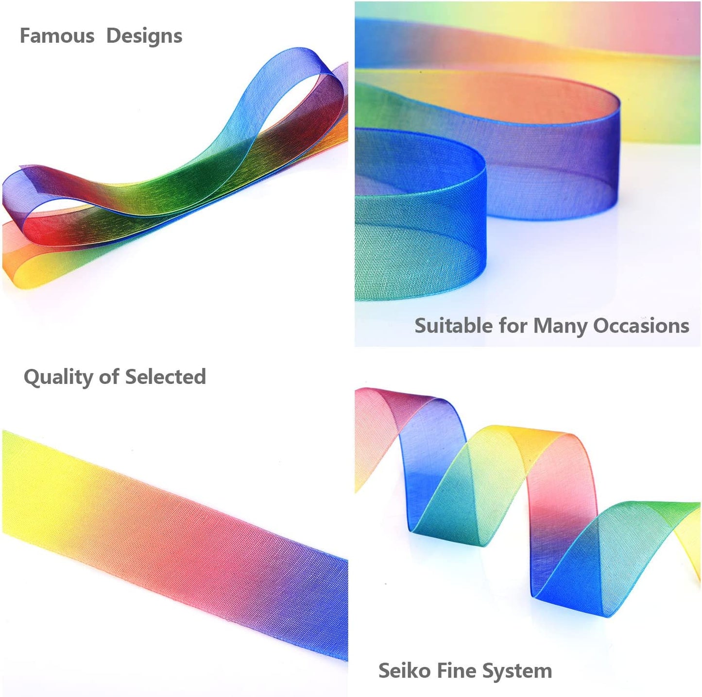 54M Christmas Tree Decoration Ribbon Gift Package Wrapping