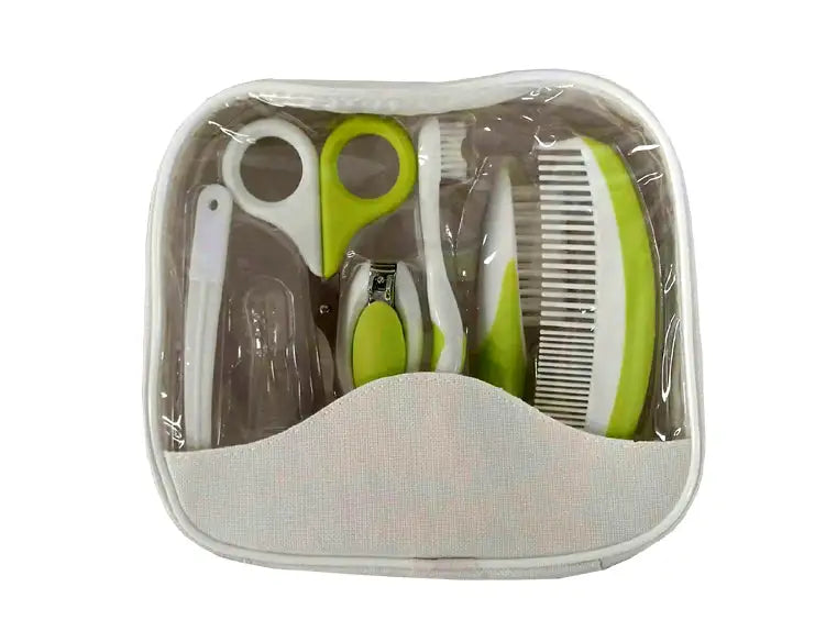 7-Piece Baby Grooming Set GREEN - Babyonline