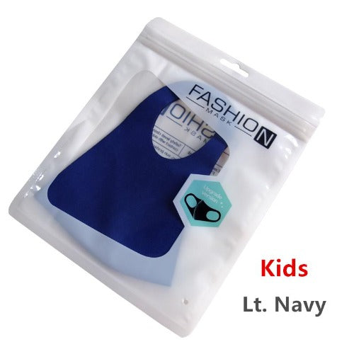 Reusable Unisex Facemask & Cough Catcher, Kids Size
