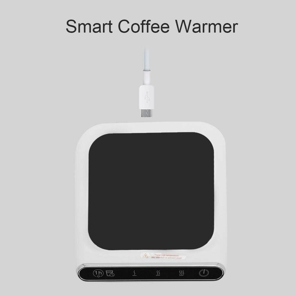 Smart USB Coffee Mug Warmer Tea Milk Cup Heater Pad Heating Plate Office Home