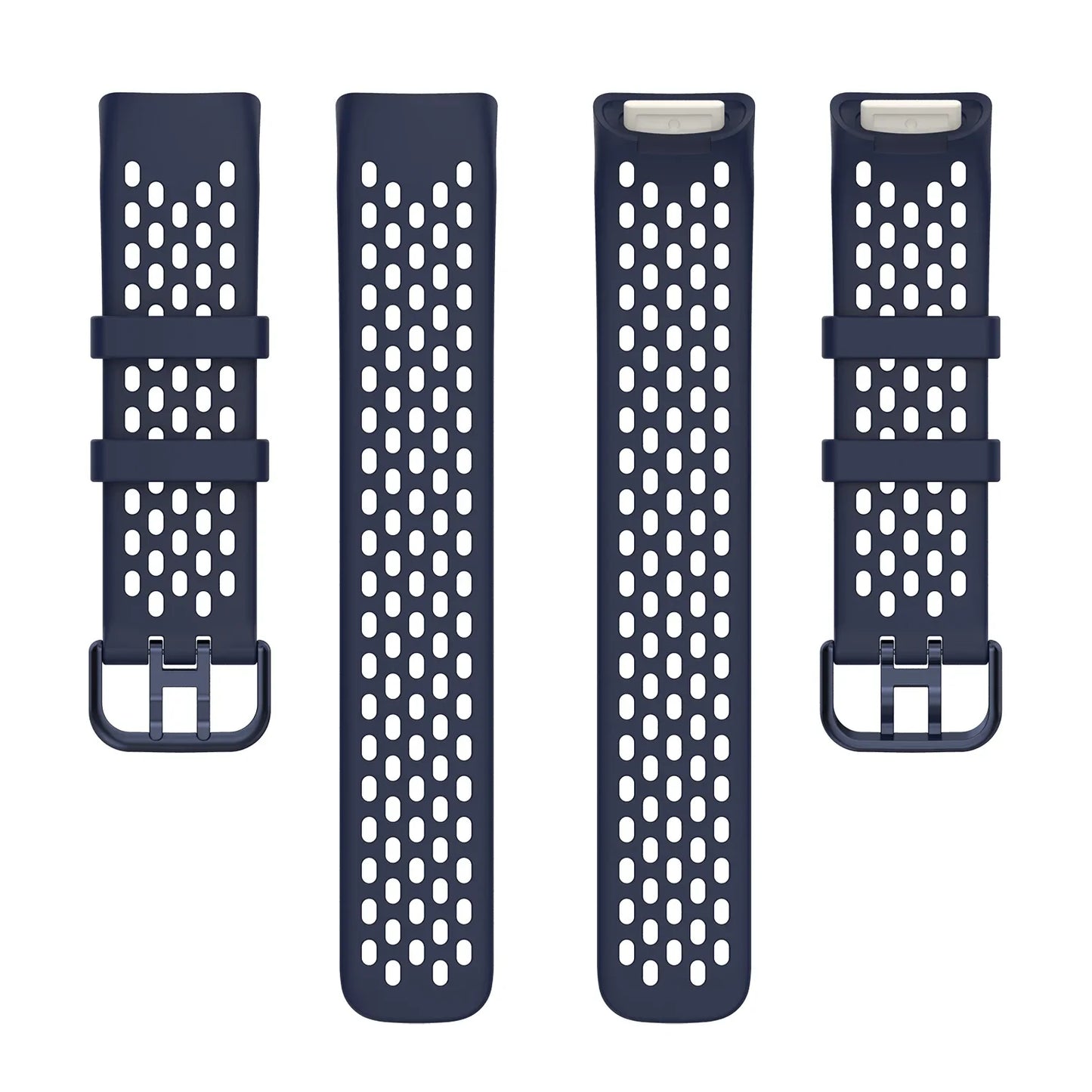 Silicone Sports Strap for the Fitbit Charge 5/6 Series (12 colours available)