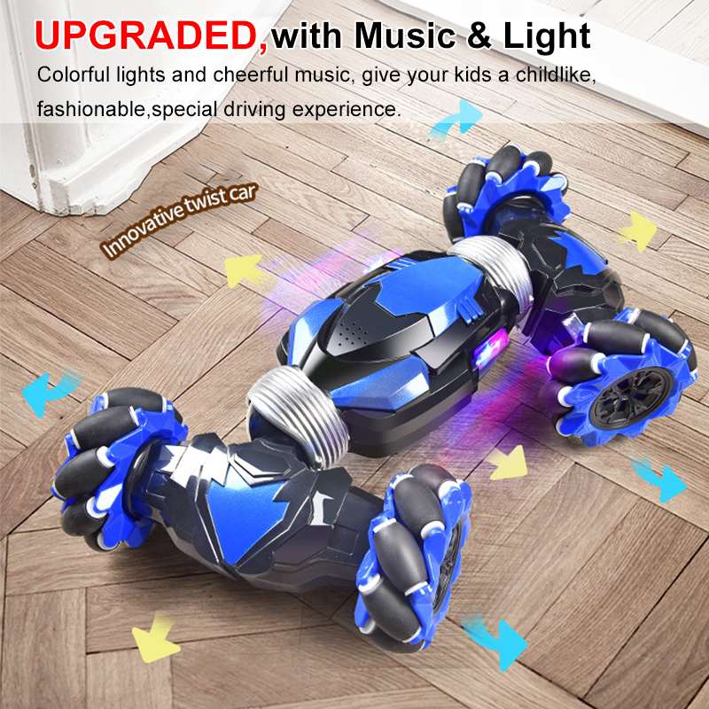 Stunt RC Car Gesture Sensing Remote Twisting Drift Vehicle Off-RoadTruck Toy