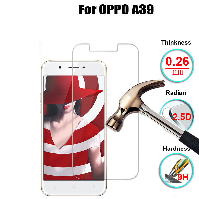 OPPO A39 Tempered Glass Screen Protector - salelink.co.nz