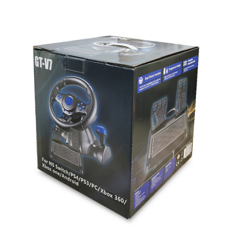 Gaming Steering Racing Wheel for Switch/PS4/PS3/PC