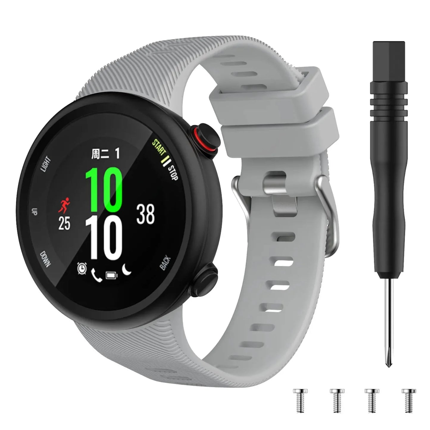 Silicone Strap for the Garmin Swim 2 & Forerunner 45S Series (available in 15 colours)