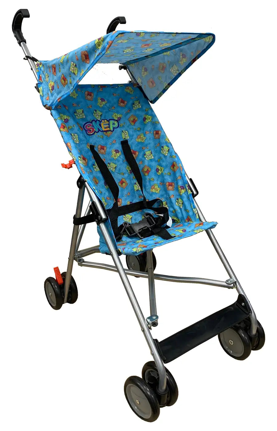 A6 SKEP Super Buggy - Blue/Teddy Bear - Babyonline