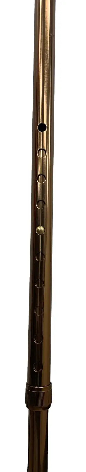 Crook-Handle Bronze Aluminium Cane - Foam Handgrip - Babyonline