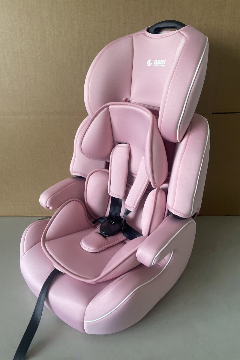 Baby Brightness TravelGuard booster car seat pink