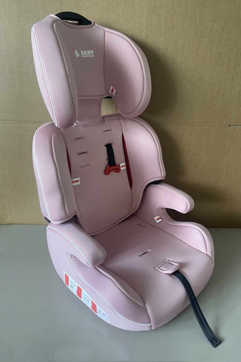 Baby Brightness TravelGuard booster car seat pink