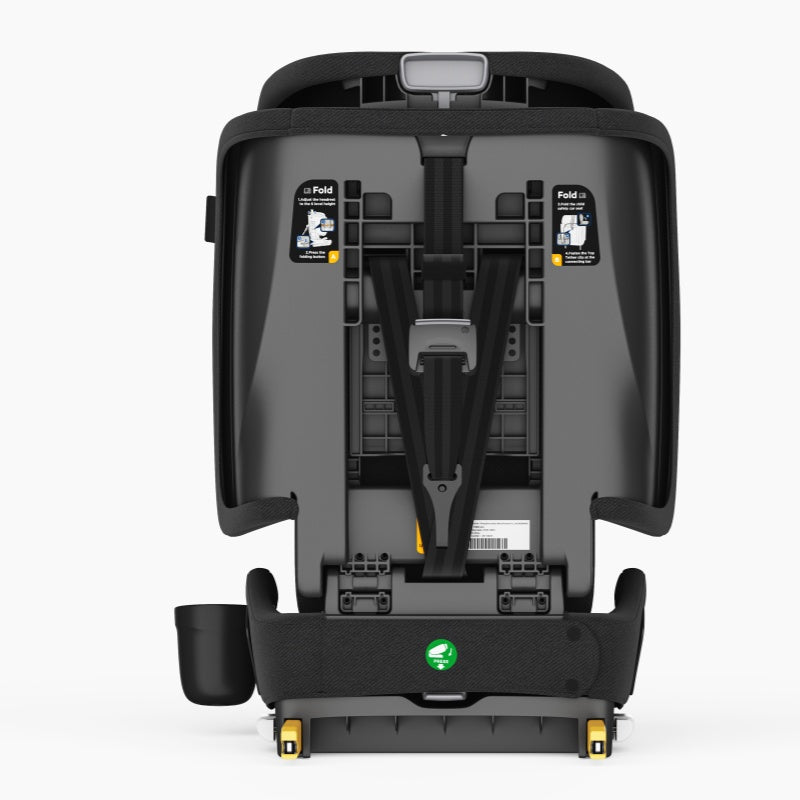 Baby Brightness SecureFit Pro Portable Travel Booster Car Seat Grey