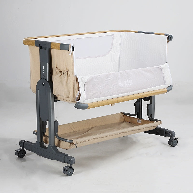 Baby Brightness Co Sleeper Bassinet Beige