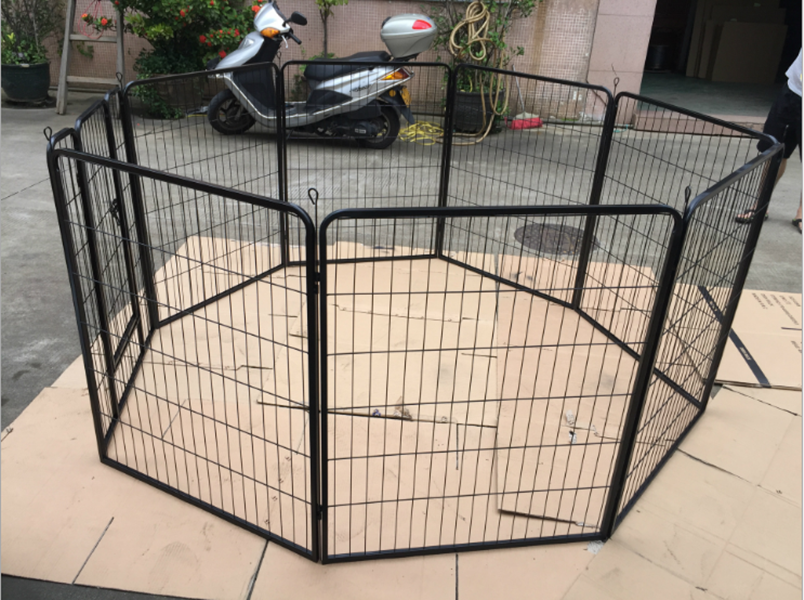 8 Panel Pet Playpen Fold Exercise Cage Fence Enclosure Dog Puppy