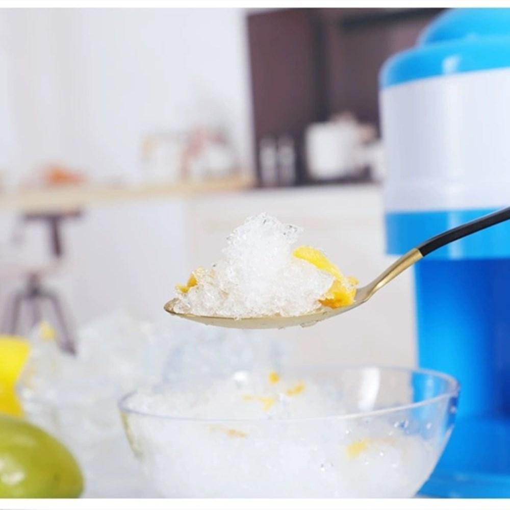 Manual Ice Shaver Machine Hand Crank Premium Ice Crusher Snow Cone Maker Tool