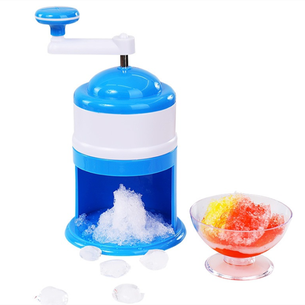 Manual Ice Shaver Machine Hand Crank Premium Ice Crusher Snow Cone Maker Tool