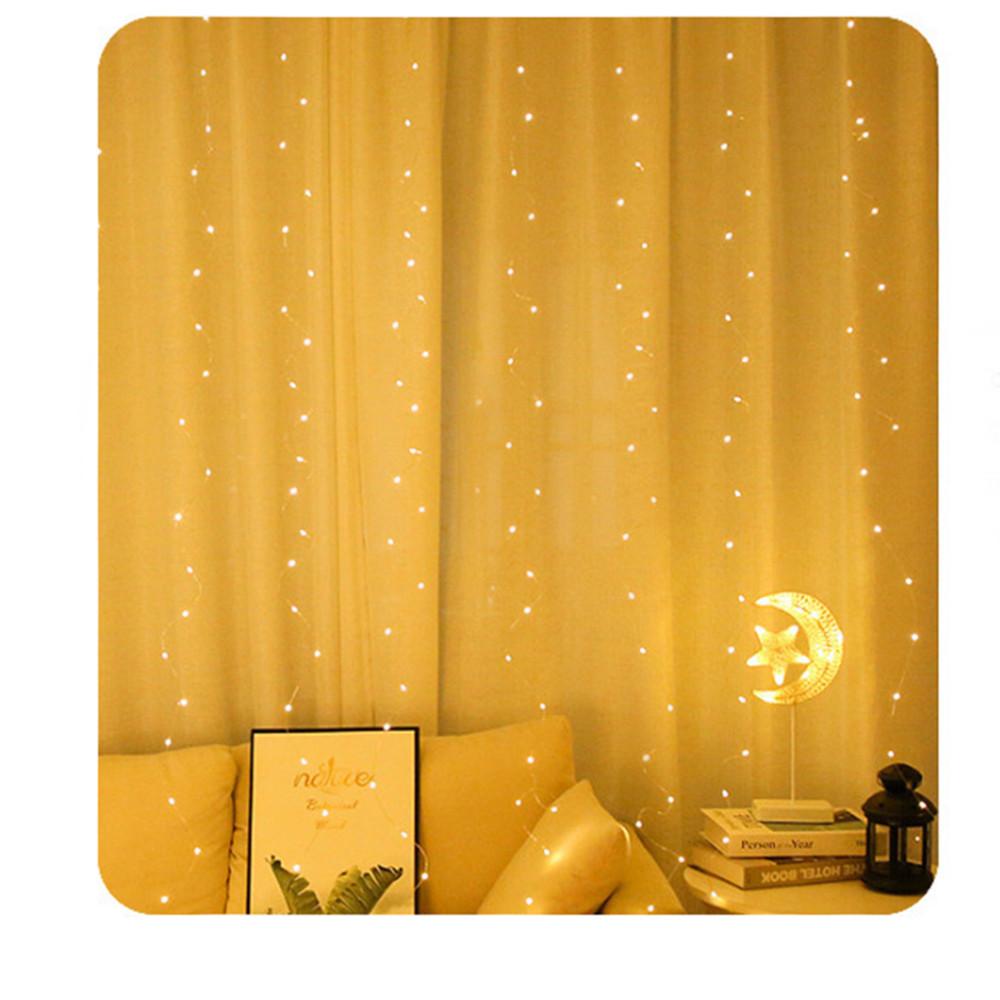 300 LED Curtain String Fairy Light Christmas Light
