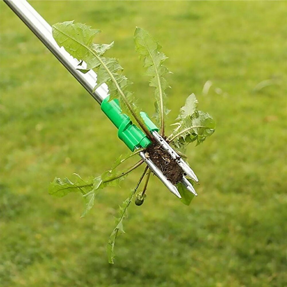 Weed Puller Weeder Twister Twist Pull Garden Lawn Root Killer Remover Tool