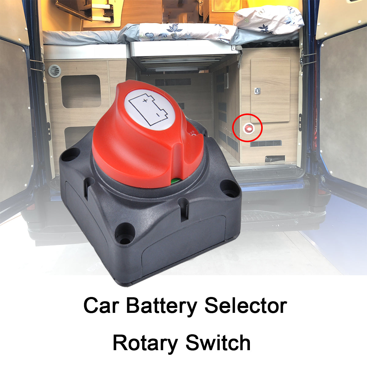 Car Auto RV Marine Boat Battery Selector Isolator