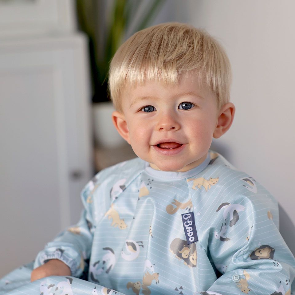 Bibado - Coverall Bib & Attachable Cutlery Bundle - CLEARANCE HALF PRICE