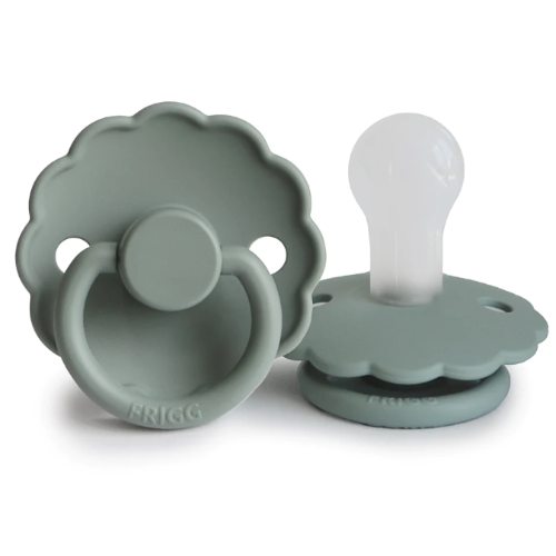 Frigg - Silicone Daisy Pacifier Twin Pack