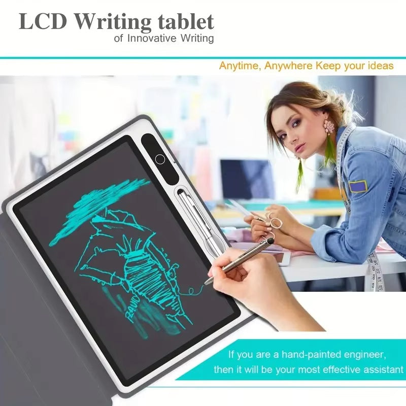 Writing Tablet with Case Pink