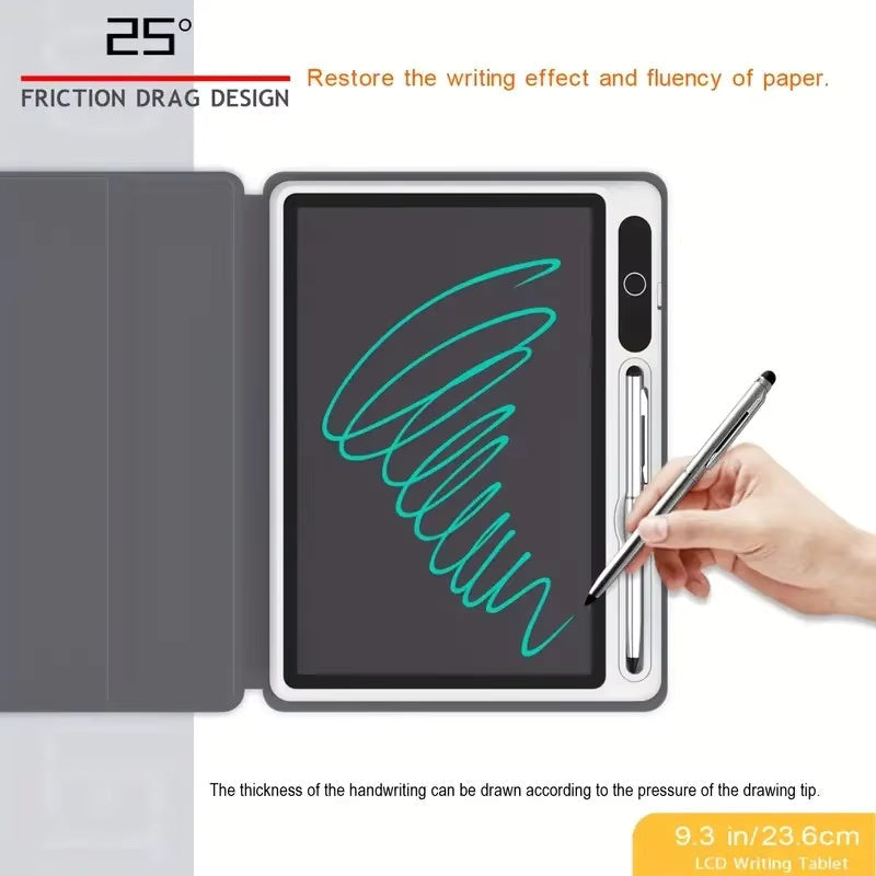 Writing Tablet with Case Black