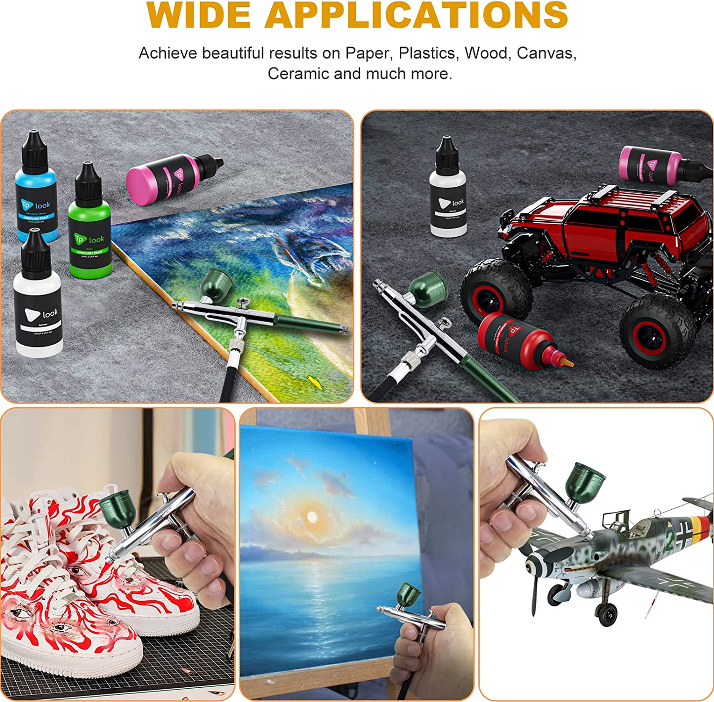 Airbrush Set with Compressor Set