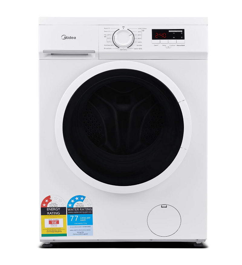 Midea 5KG Front Loader Washing Machine MFE50-JU1012/C31E-AU(25) - Midea NZ