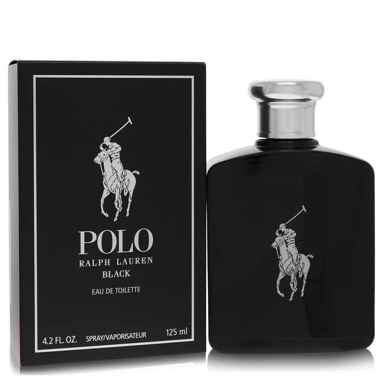Polo Black Eau De Toilette Spray by Ralph Lauren 125 ml