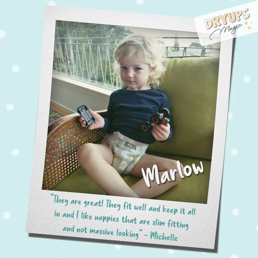 SAMPLE PACK Dryups MAGIC Nappies - Babyonline
