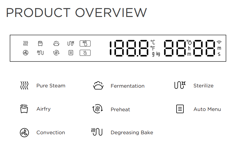 Midea 30L Bench Top Steamer and Oven | Compact Power & Advanced Steam Cooking | Two In One