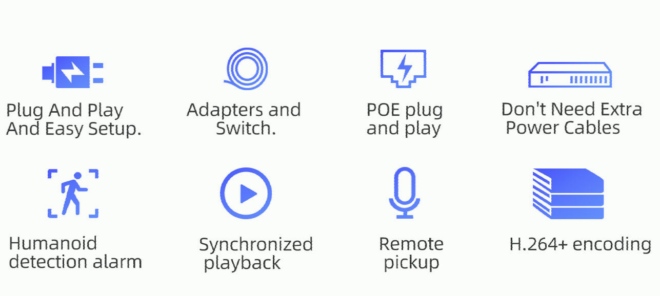 Vstarcam POE Security Camera System