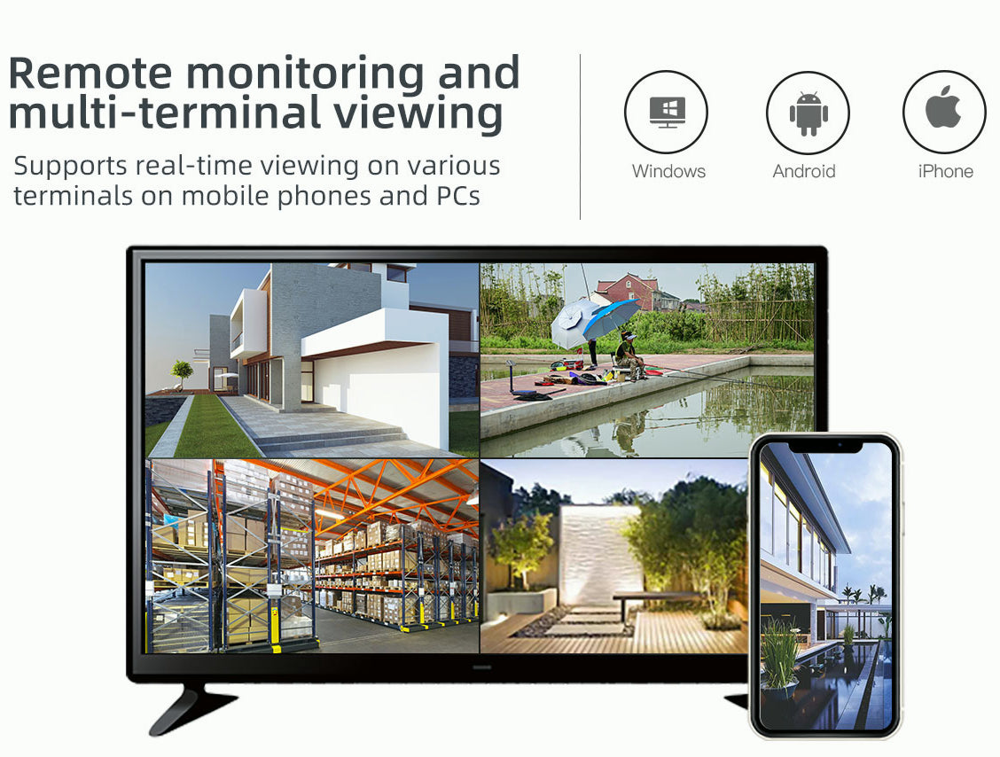 Vstarcam POE Security Camera System