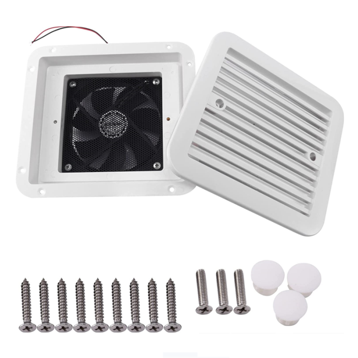 12V RV Caravan Exhaust Outlet Fan