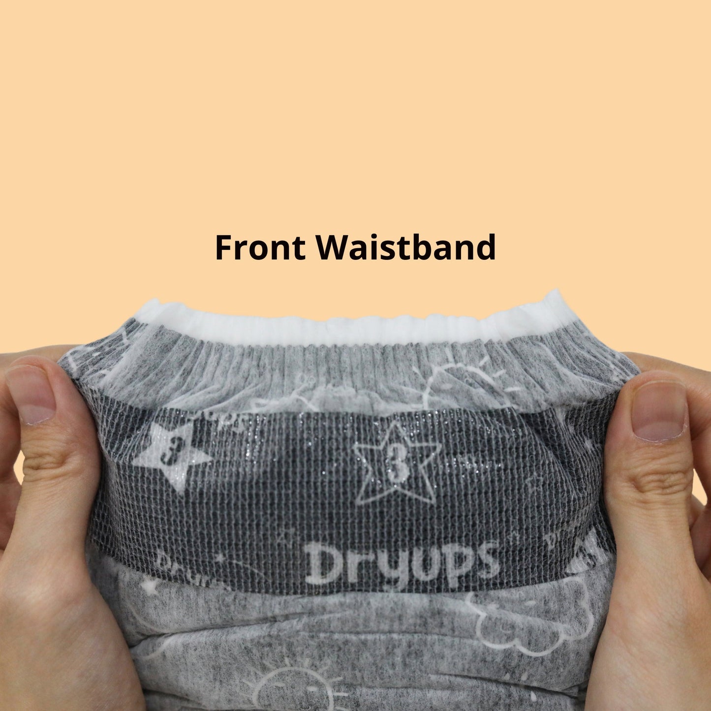Dryups Premium Nappies Unisex Size 3 Crawler (6-11kg)